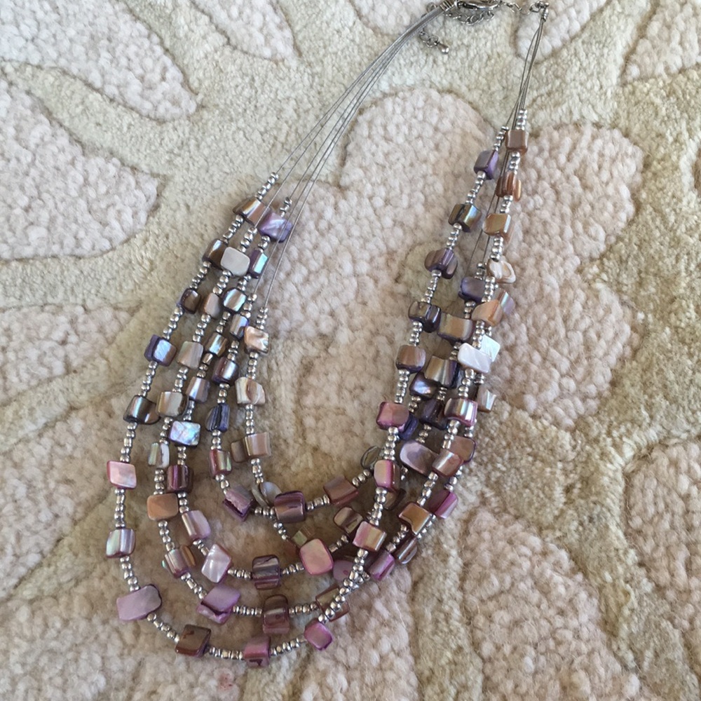 Abalone Multi strand necklace